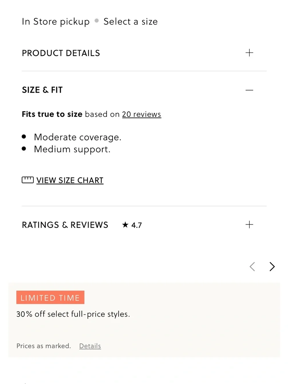 J.Crew Underwire eyelet bikini top 34C